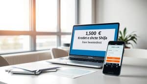 1500 € Kredit ohne Schufa