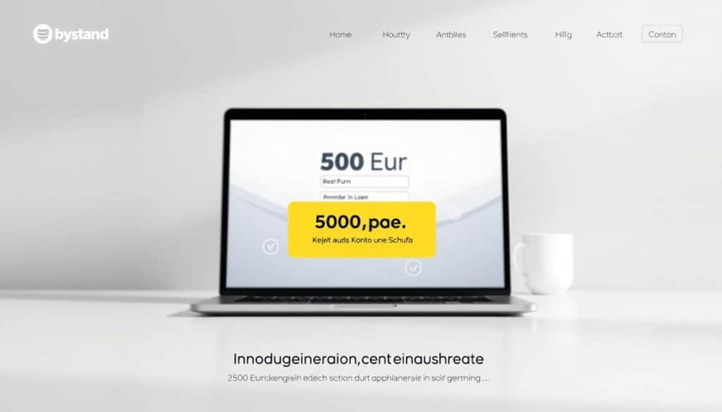 500 Euro Kredit sofort aufs Konto ohne Schufa
