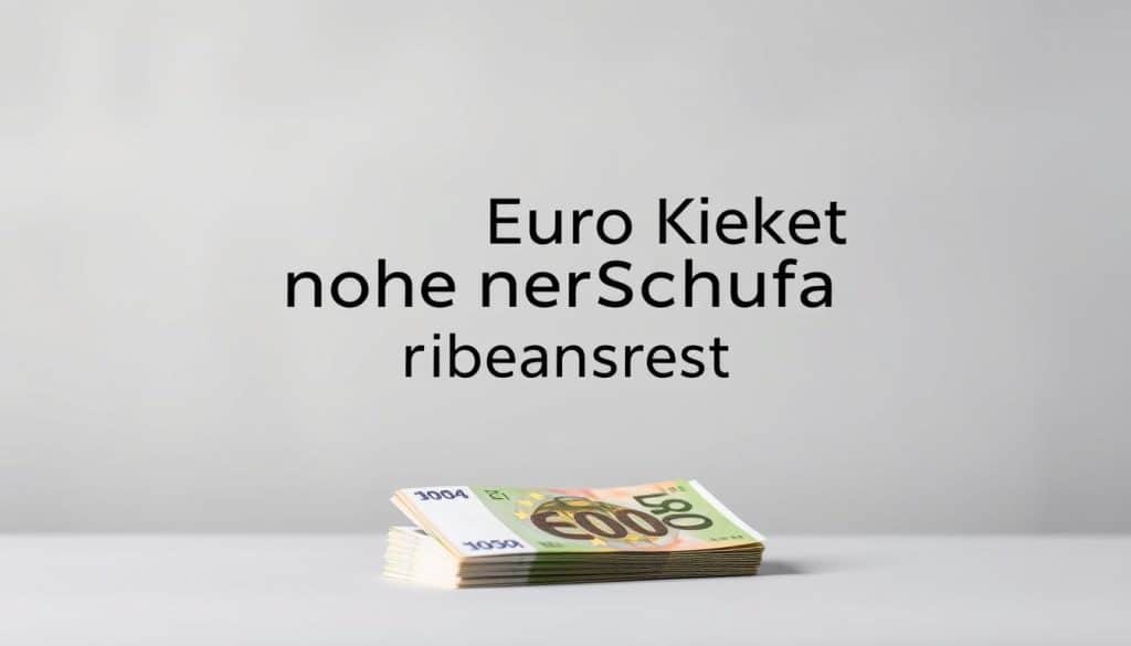 6000 Euro Kredit ohne Schufa
