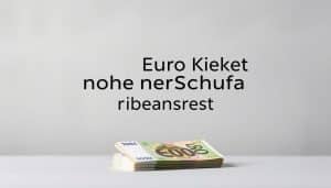 6000 Euro Kredit ohne Schufa