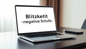 Blitzkredit trotz negativer Schufa