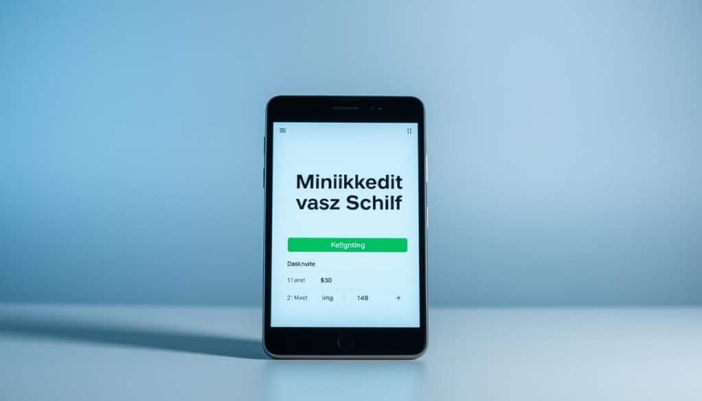 Minikredit trotz Schufa