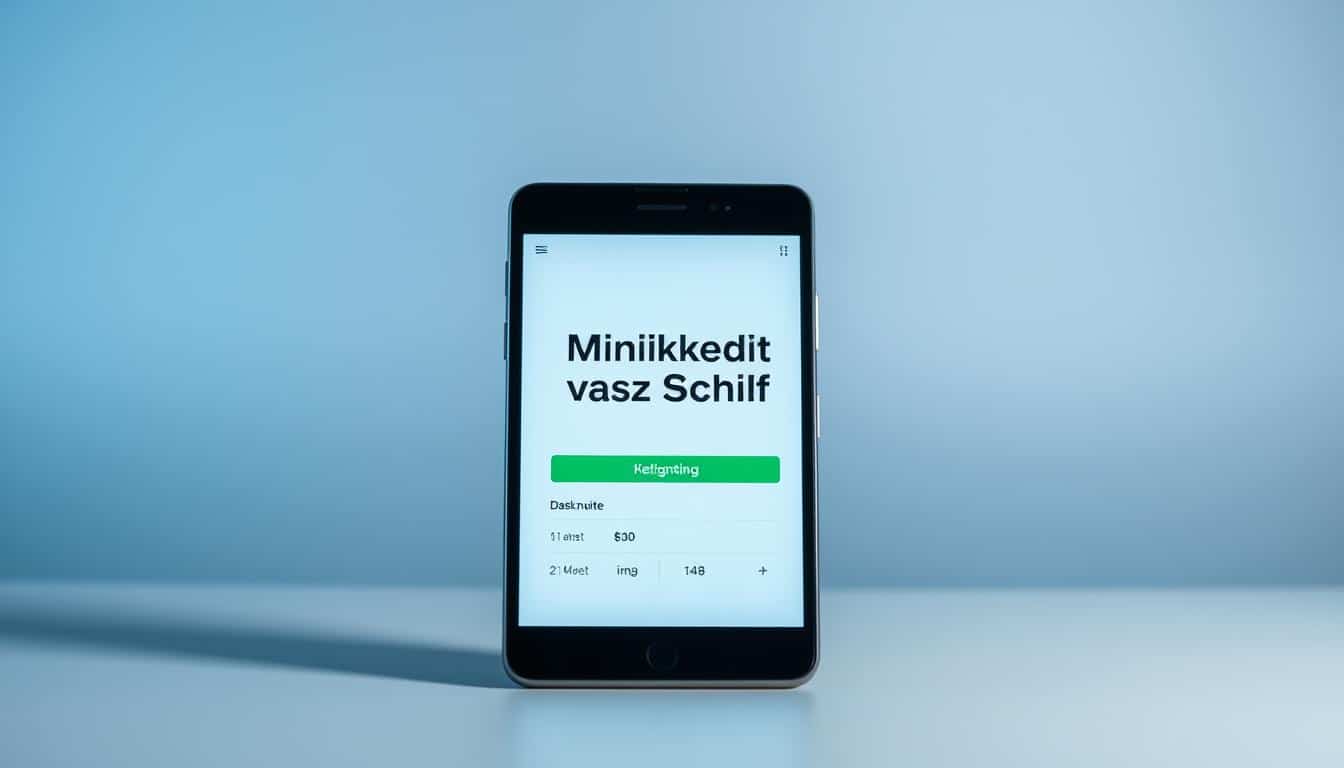Minikredit trotz Schufa